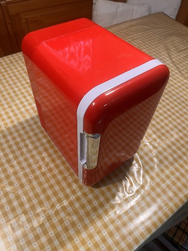 Mini frigo portatile rosso 12v - frigo,