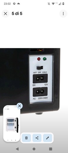 Mini frigo con maniglia volume - mini,